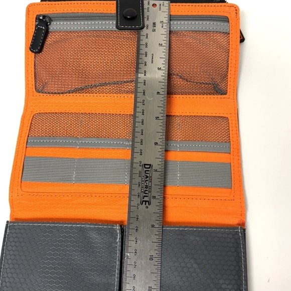 NWT Harley Davidson Black Zippered Oversized Trifold Wallet - Picture 7 of 8